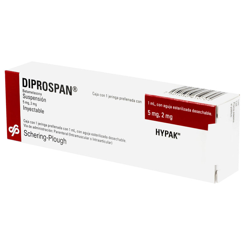 Diprospan Jeringa 5Mg/2Mg 1Ml Con 1 (Betametasona) - WeCare Pharma