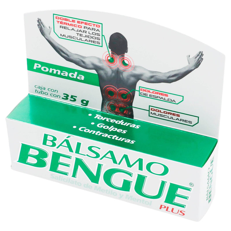 Bengue Plus Balsamo 35G (Salicilato De Metilo/Mentol) - WeCare Pharma