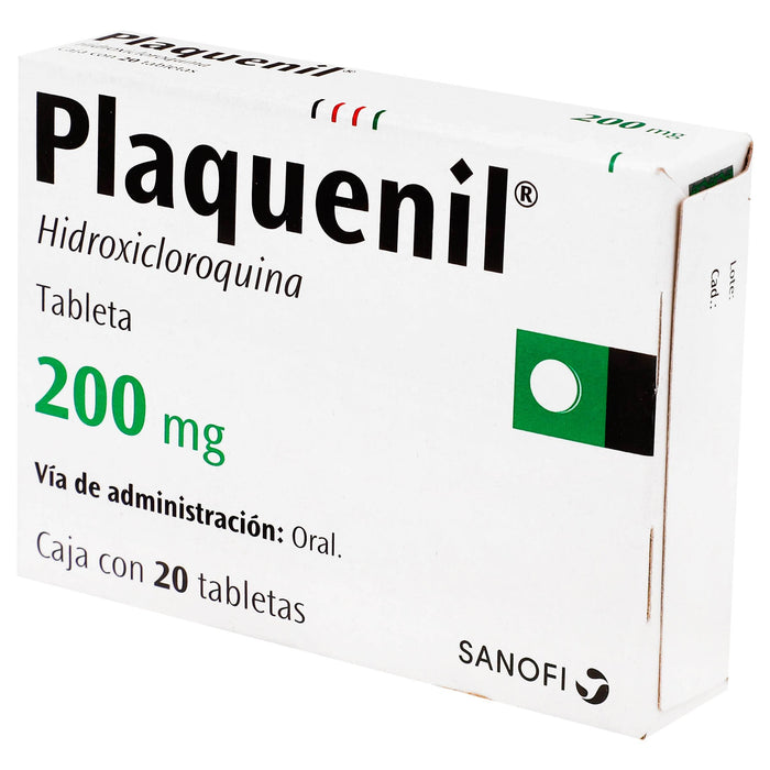 Plaquenil 200Mg Con 20 Tabletas (Hidroxicloroquina) - WeCare Pharma