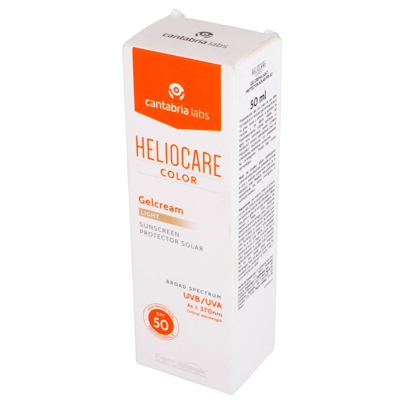 Cantabria Heliocare Gel Crema Color Light Fps50 50Ml - WeCare Pharma