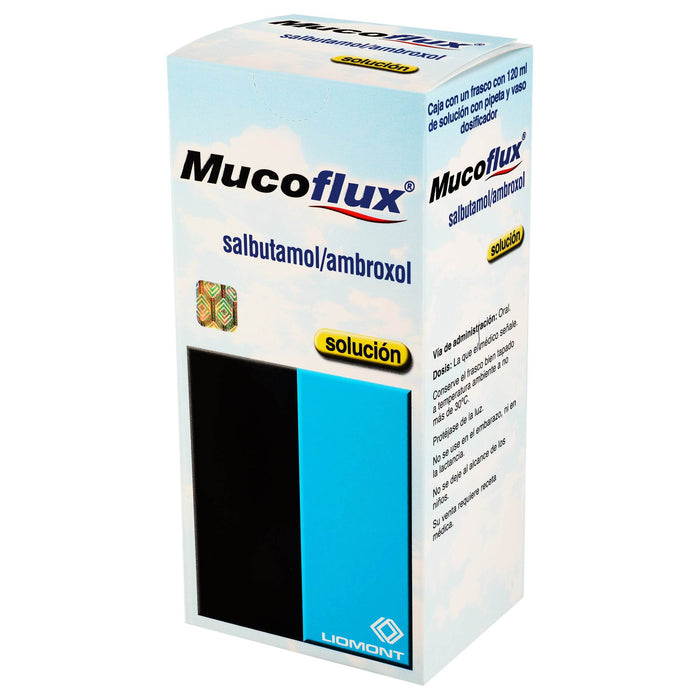 Mucoflux Suspensión 150Mg/40Mg 120Ml (Salbutamol/Ambroxol) - WeCare Pharma
