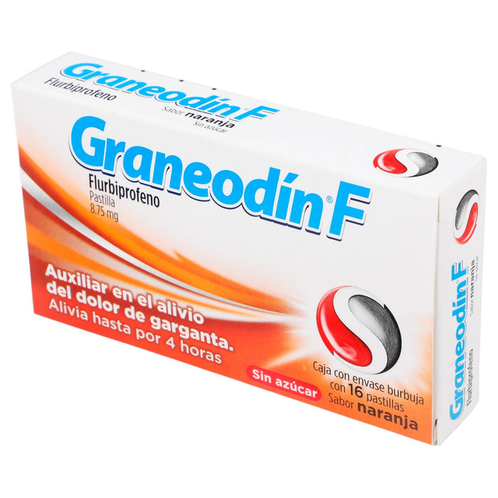 Graneodin F Pastilla 8.75Mg Con 16 (Flurbiprofeno) - WeCare Pharma