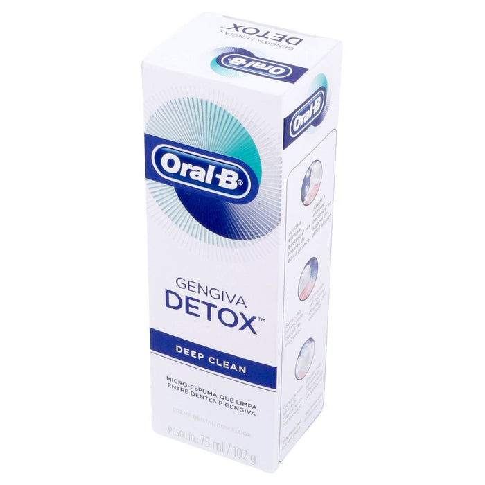 Pasta Encias Detox Oral B 75Ml - WeCare Pharma
