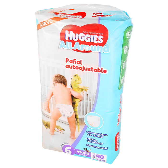 Huggies All-Around E6 Con 40 - WeCare Pharma