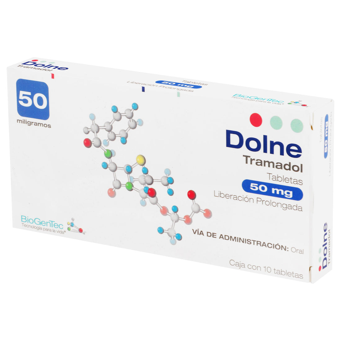 Dolne 50Mg Con 10 Tabletas (Tramadol) 3 - 7501384544522