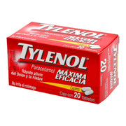 Tylenol 500Mg Con 20 Tabletas (Paracetamol) - WeCare Pharma