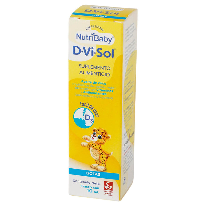 D-Vi-Sol Gotas 10Ml (Vitamina D3) - WeCare Pharma
