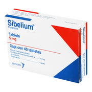 Sibelium 5Mg Con 40 Tabletas (Flunarizina) - WeCare Pharma