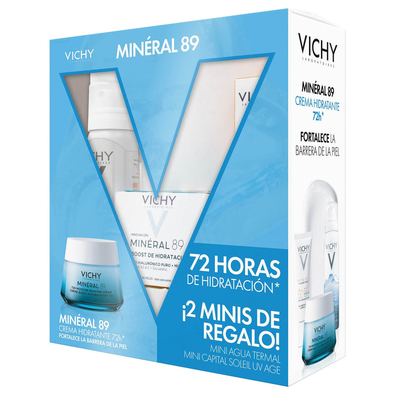 Vichy Kit Mineral 89 Crema 50Ml Capital Soleil + Agua Termal - WeCare Pharma
