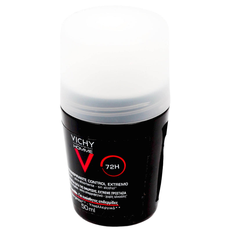 Vichy Homme Desodorante Antitranspirante 72H 50Ml - WeCare Pharma