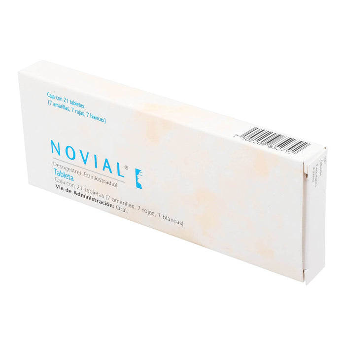 Novial 0.150Mg/0.035Mg Con 21 Tabletas (Desogestrel/Etinelestradiol) - WeCare Pharma