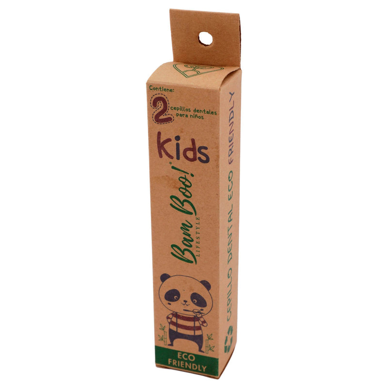 Bam Boo Cepillo Dental Kids Con 2 - WeCare Pharma