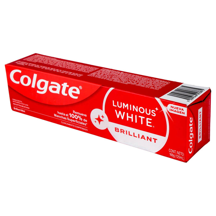 Colgate Pasta Dental Luminous White Brilliant 125Ml - WeCare Pharma