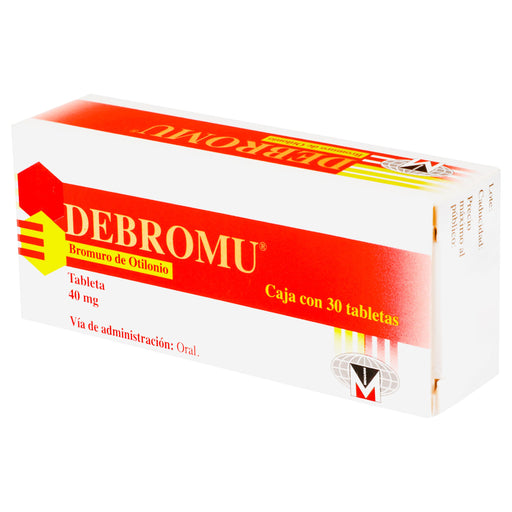 Debromu 40Mg Con 30 Tabletas (Bromuro De Otilonio) 2 - 7501385494246