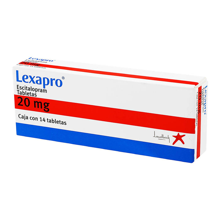 Lexapro 20Mg Con 14 Tabletas (Escitalopram) - WeCare Pharma