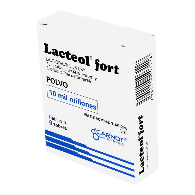 Lacteol Fort Sobres 340Mg Con 6 (Lactobacillus) - WeCare Pharma