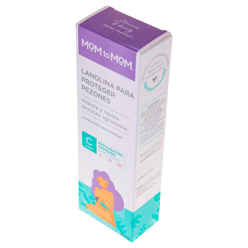 Lanolina Mom To Mom Cuidado Pezon Crema 20G - WeCare Pharma