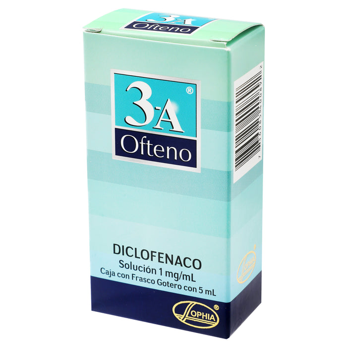 3A Ofteno Gotas 1Mg 5Ml (Diclofenaco) 3 - 736085400892