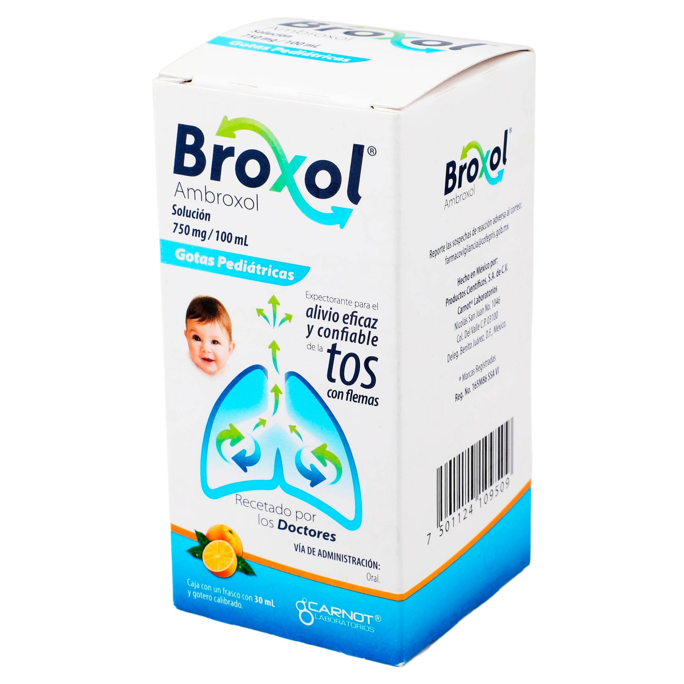 Broxol Ped Gotas 750Mg 30Ml (Ambroxol) — WeCare Pharma
