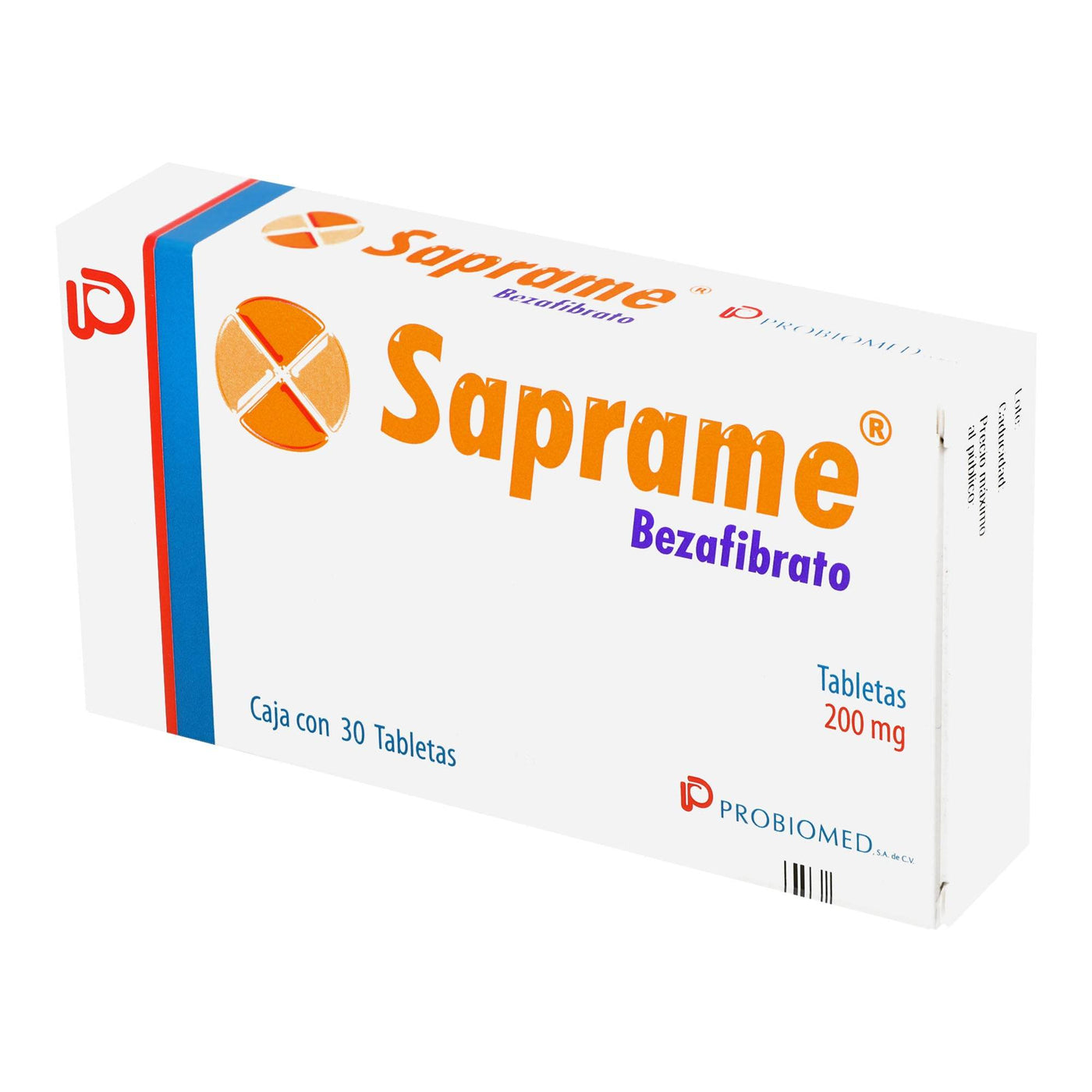 Saprame (Bezafibrato) Caps 200Mg Con 30 — WeCare Pharma