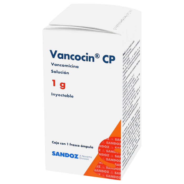 Vancocin Cp Frasco 1G Con 1 Ampulas (Vancomicina) - WeCare Pharma