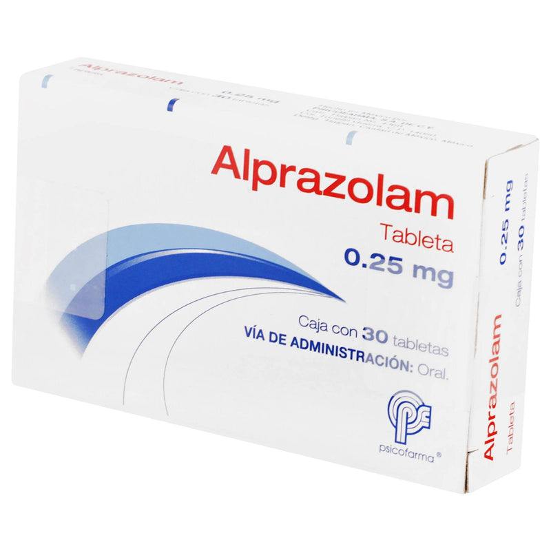 Alprazolam Tabletas 0.25Mg Con 30 Psicofarma - WeCare Pharma