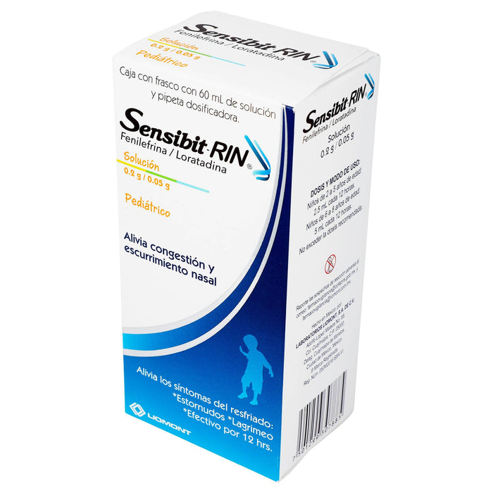 Sensibit-Rin Solución Con 60Ml (Fenilefrina/Loratadina) - WeCare Pharma