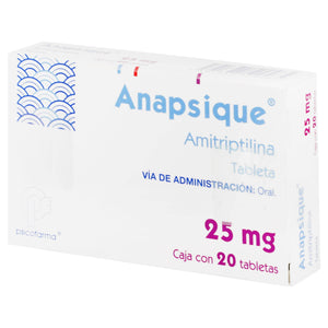 Anapsique (Amitriptilina) Tabletas 25Mg Con 20 — WeCare Pharma