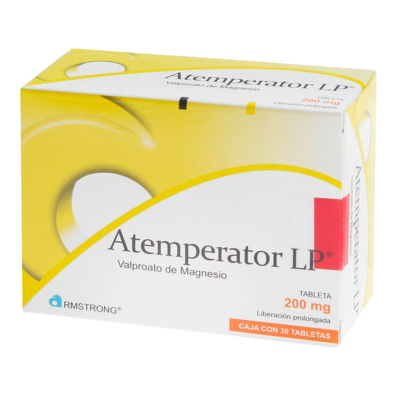 Atemperator Lp 200Mg Con 30 Tabletas (Valproato De Magnesio) - WeCare Pharma