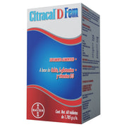 Citracal + D Fem 1.785G Con 60 Tabletas (Calcio/L-Glutamina/Vitamina D3) - WeCare Pharma
