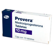 Provera 10Mg Con 10 Tabletas (Medroxiprogesterona) - WeCare Pharma