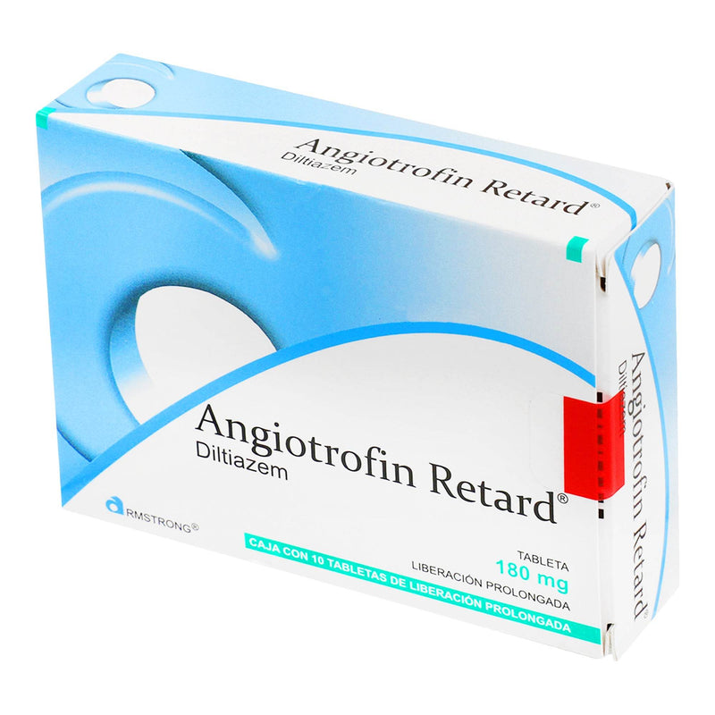 Angiotrofin Retard 180Mg Con 10 Tabletas (Diltiazem) - WeCare Pharma