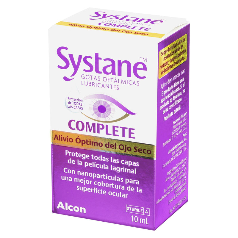 Systane Complete Gotas 10Ml (Lubricantes Oculares) - WeCare Pharma