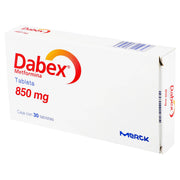 Dabex 850Mg Con 30 Tabletas (Metformina) - WeCare Pharma