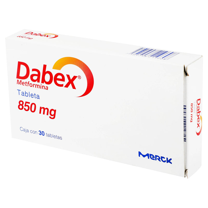 Dabex 850Mg Con 30 Tabletas (Metformina) - WeCare Pharma