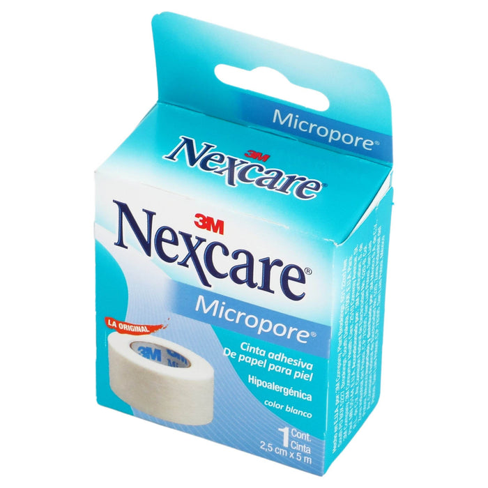 Cinta Microporosa Nexcare Blanco 2.5X5Cm - WeCare Pharma