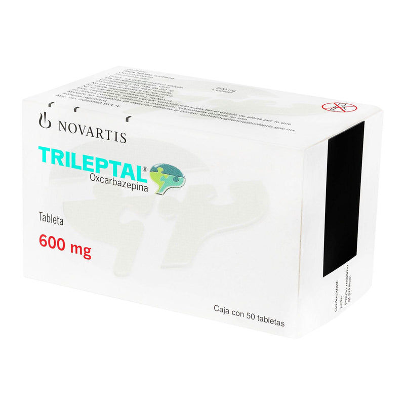 Trileptal 600Mg Con 50 Tabletas (Oxcarbazepina) - WeCare Pharma
