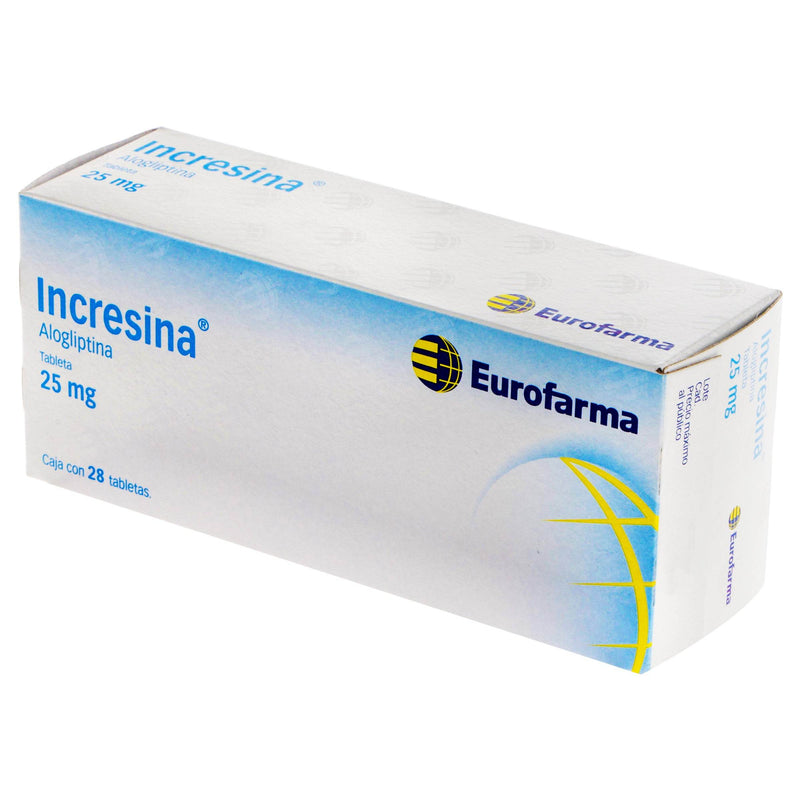 Incresina 25Mg Con 28 Tabletas (Alogliptina) - WeCare Pharma