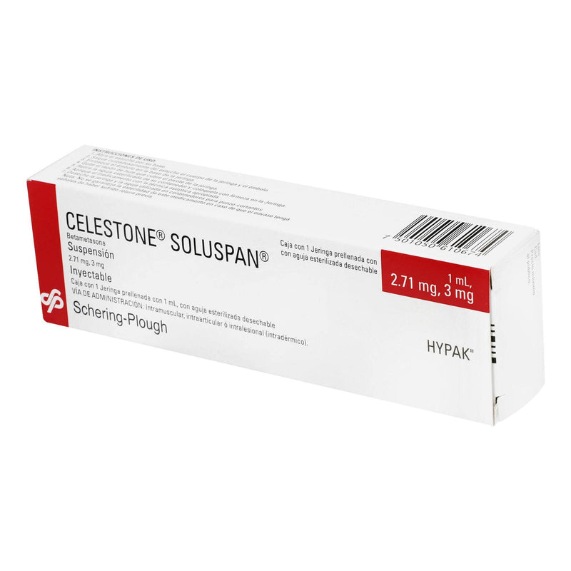 Celestone Soluspan 2.71Mg Con 1 Ampulas (Betametasona) - WeCare Pharma