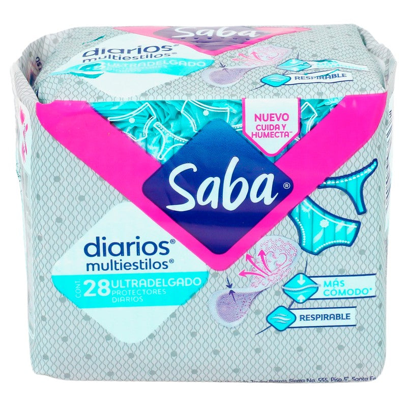 Protectores Saba Diarios Multiestilos Ultradelgados C28 7501019036682 3
