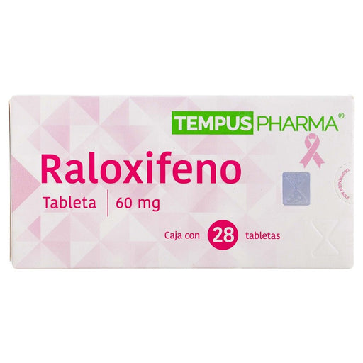Raloxifeno Tableta 60 Miligramos Con 28 Tempus Pharma 7501249606846