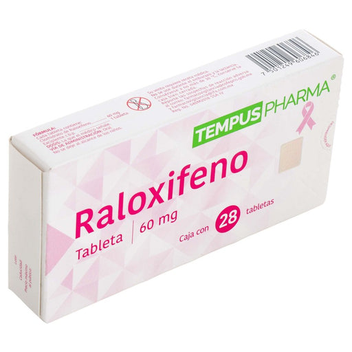 Raloxifeno Tableta 60 Miligramos Con 28 Tempus Pharma 7501249606846 2