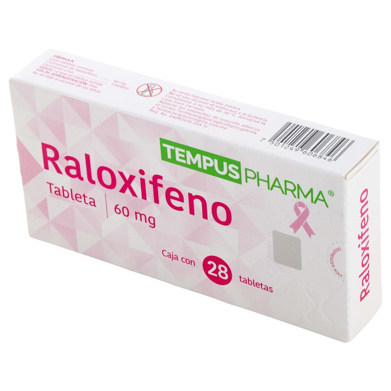 Raloxifeno Tableta 60 Miligramos Con 28 Tempus Pharma 7501249606846 4