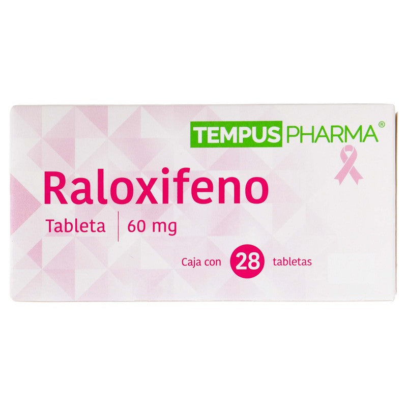 Raloxifeno Tableta 60 Miligramos Con 28 Tempus Pharma 7501249606846 7