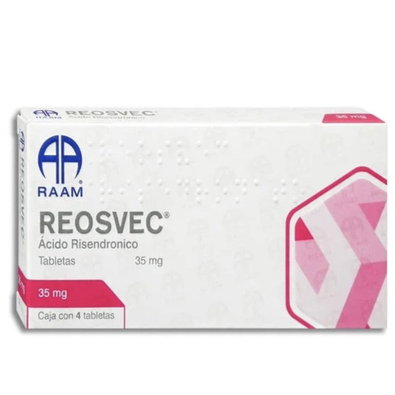 Reosvec (Ácido Risedrónico) Tab 35Mg C4