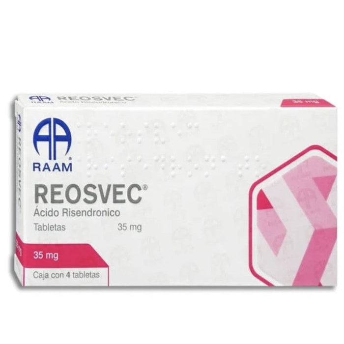 Reosvec (Ácido Risedrónico) Tab 35Mg C4