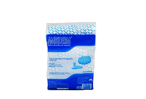 Rollo Dentales De Algodón Liso Con 1000 - WeCare Pharma