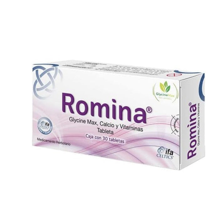 Romina (Glycine Max/Calcio/Vitaminas) Tableta 26.67 Mg Con 30