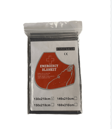 Sabana Termica De Emergencia 130X210Cm Con 4 - WeCare Pharma