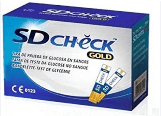 Sd Check Gold Tiras Reactivas Con 50 - WeCare Pharma